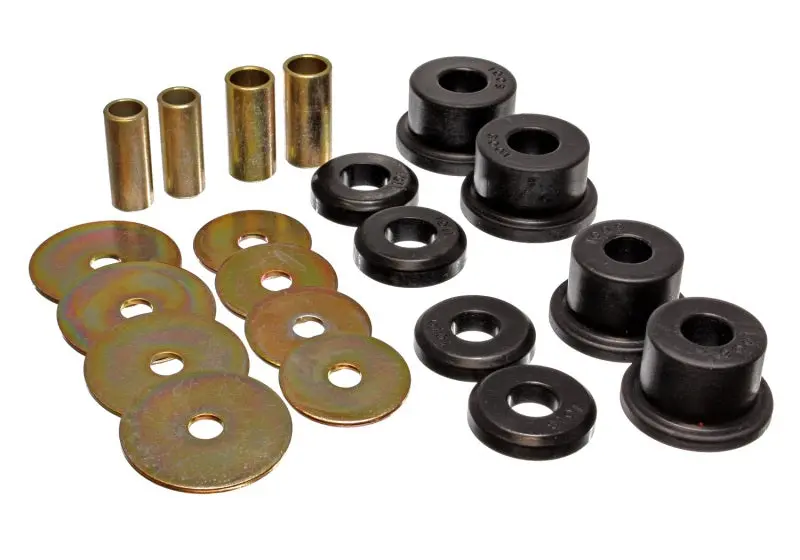 Energy Suspension Subframe Bushing Kit – Black Polyurethane Set For 1990–1994 Mitsubishi Eclipse Fwd 1