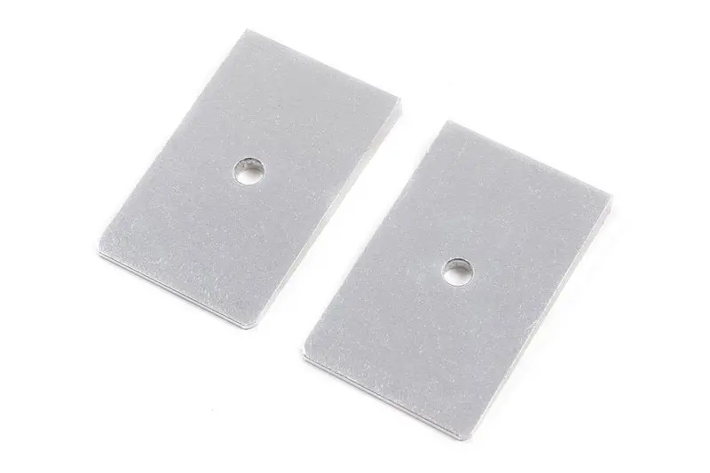 Zone Offroad 2.5-Inch Lift Shims With 6-Degree Angle – Sold In Pairs 1