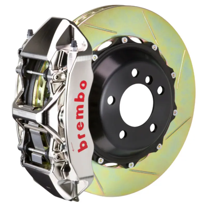 Brembo Gtr Big Brake Kit For 2007–2012 Bmw 335Xi – Front 6-Piston Calipers With 380X32Mm Slotted Two-Piece Rotors 1