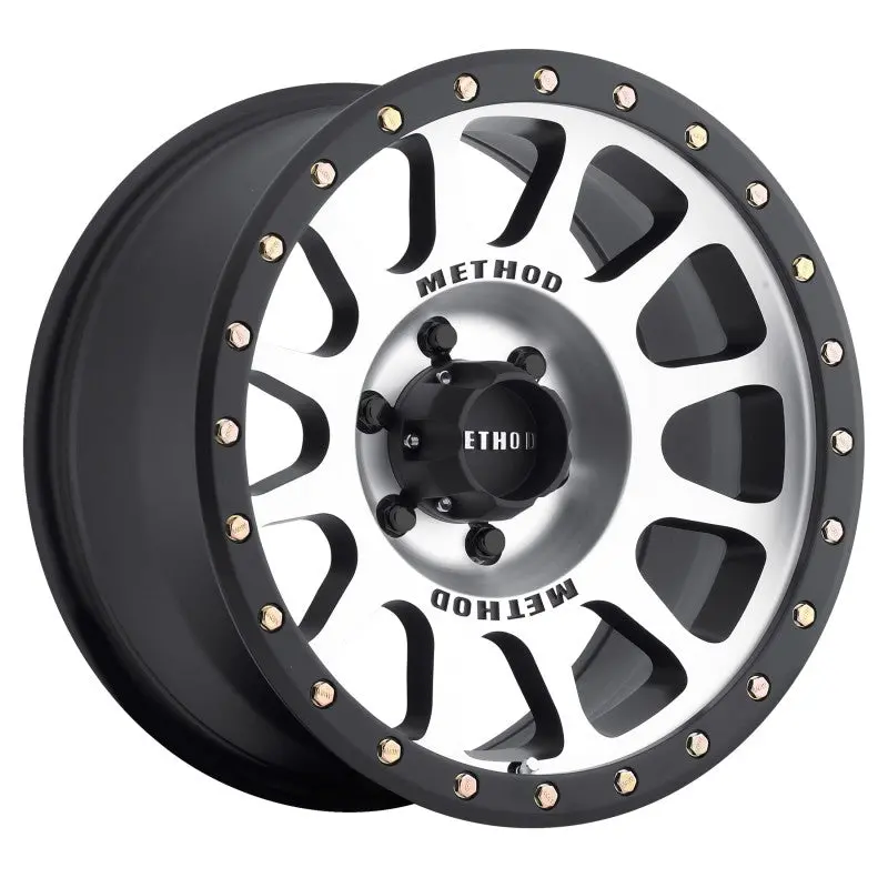 Method Mr305 Nv Street Loc Wheel — 18×9", Zero Offset, 6×5.5" / 108Mm Bolt Pattern, Machined Face With Black Rim 1