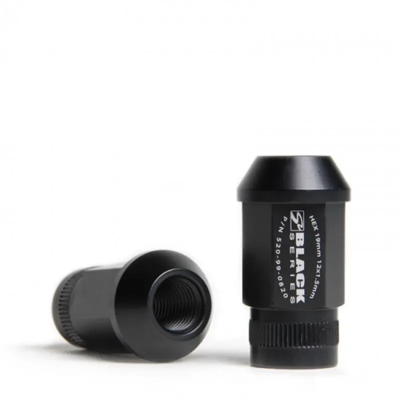 Skunk2 Forged Black Series Lug Nut Set – M12X1.5, 16-Piece Kit 1