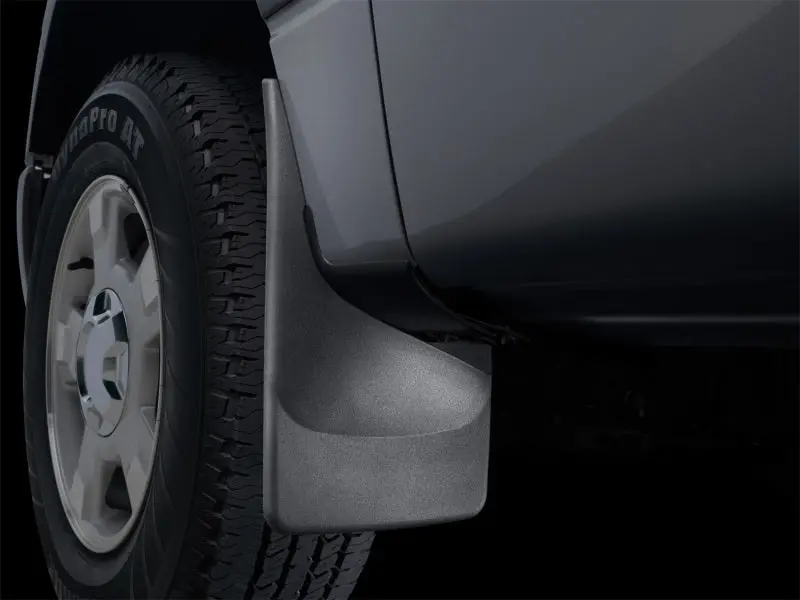 Weathertech No-Drill Mudflap Kit For 2007–2013 Gmc Sierra – Black All-Weather Protection 2