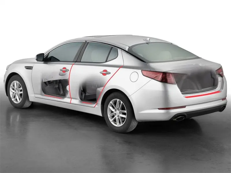Weathertech Scratch Protection Film For 2019–2024 Volvo S60 — Transparent, Precision-Cut 1