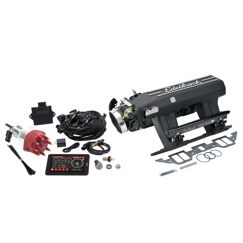 Edelbrock Pro Flo 4 Xt Sequential Efi System For Chrysler Rb Big-Block (413–440Ci), 625 Hp Max, Black 2
