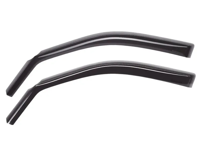 Weathertech 09-18 Ram 1500 Cc/Qc & 19-24 Ram 1500 Classic Front Side Window Deflectors - Dark Tint 1