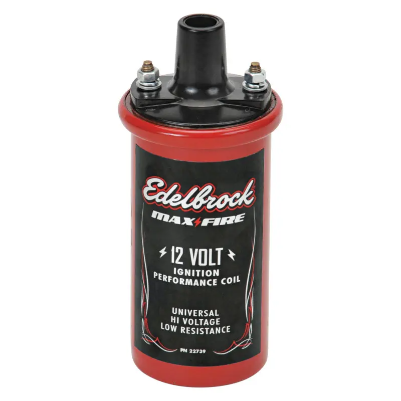 Edelbrock 12V Canister-Style Ignition Coil With 1.4 Ohm Primary Resistance 1