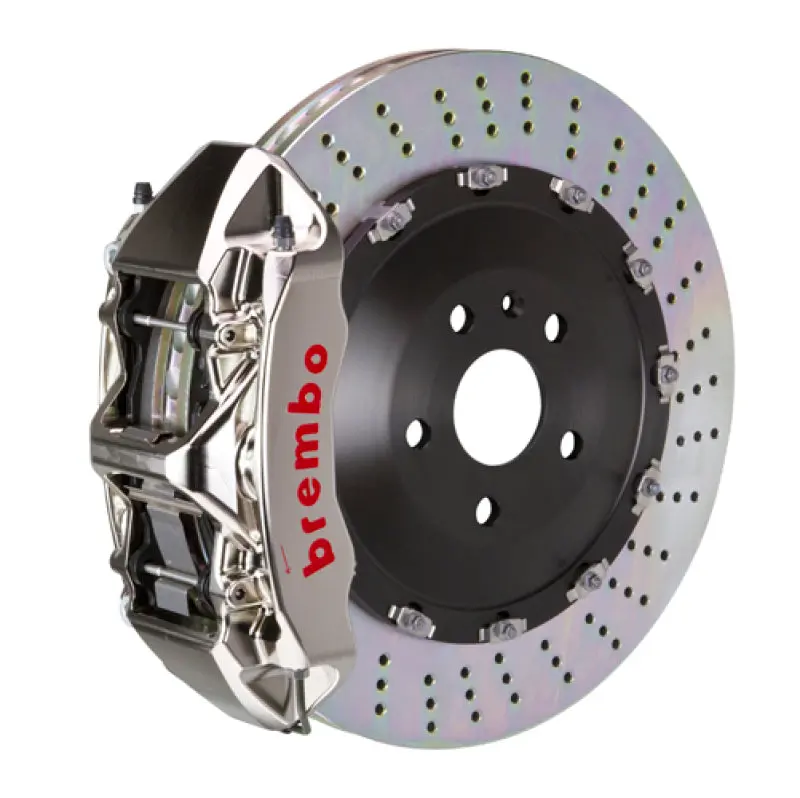 Brembo Gtr 6-Piston Front Brake Kit For 2016–2021 Toyota Land Cruiser – 405X34Mm Drilled Rotors 1