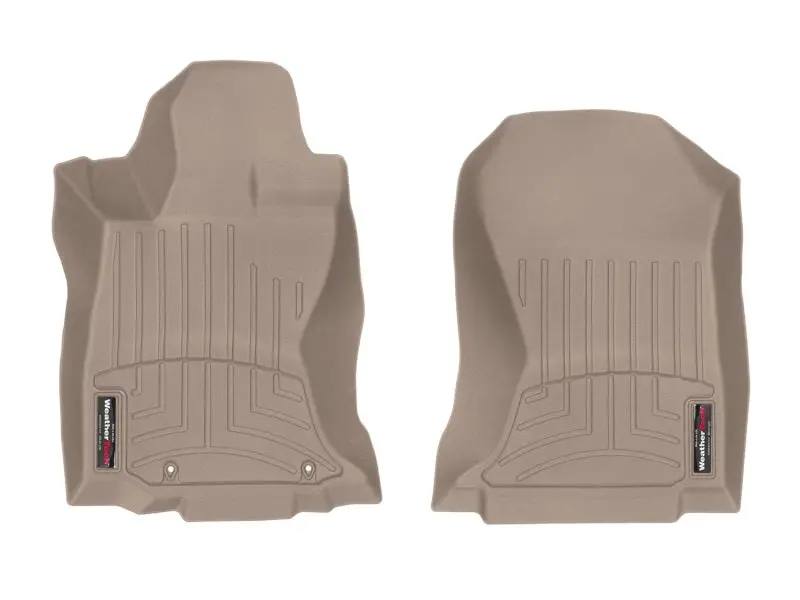 Weathertech Front Floorliner – Custom Fit For 2020–2024 Subaru Legacy And Outback – Tan Color 1