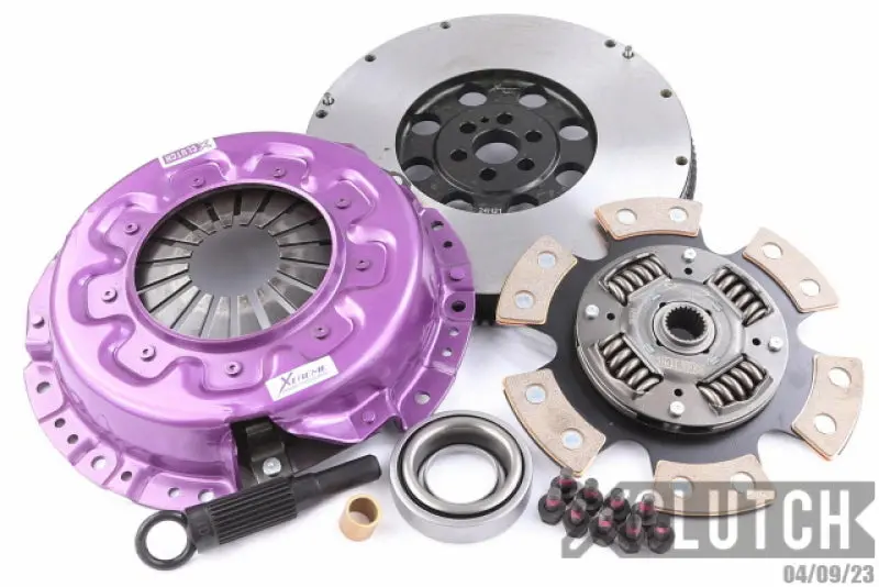 Xclutch Stage 2R Sprung Ceramic Clutch Kit For 1991–1998 Nissan 240Sx Se (2.4L) 1