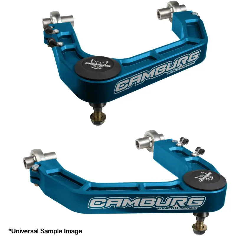 Camburg Kinetik V2 Billet Uniball Upper Control Arms – Blue, For 2004–2020 Ford F-150 2Wd/4Wd 1