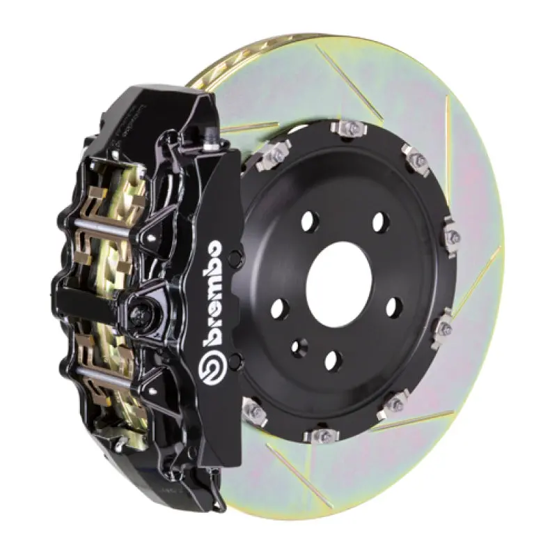 Brembo Gt Big Brake Kit For 2000–2006 Bmw X5 (E53) – Front 380X34Mm Two-Piece Slotted Rotors W/ 8-Piston Calipers – Black Finish 1