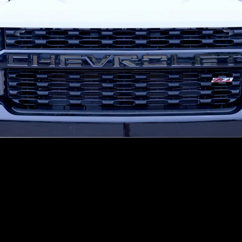 Putco Black Platinum Grille Lettering Kit For 2023–2024 Chevrolet Colorado 1