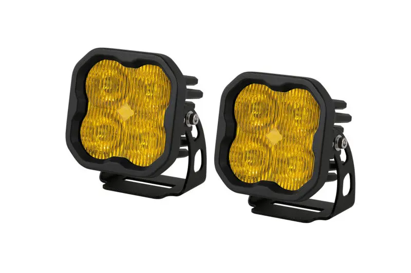 Diode Dynamics Ss3 Sport Abl Fog Light Pair — Sae-Compliant Yellow Beam, Standard Output 1