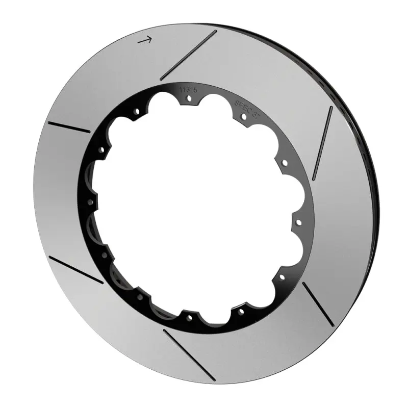 Wilwood Sv-Gt Slotted Brake Rotor – Right Hand, 14.25" X 1.25", 12X8.75" Bolt Circle (Black) 1