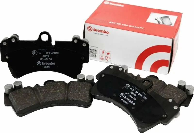 Brembo Rear Ceramic Brake Pads – Oe-Equivalent Nao Compound For 2004–2007 Cadillac Cts Premium 1