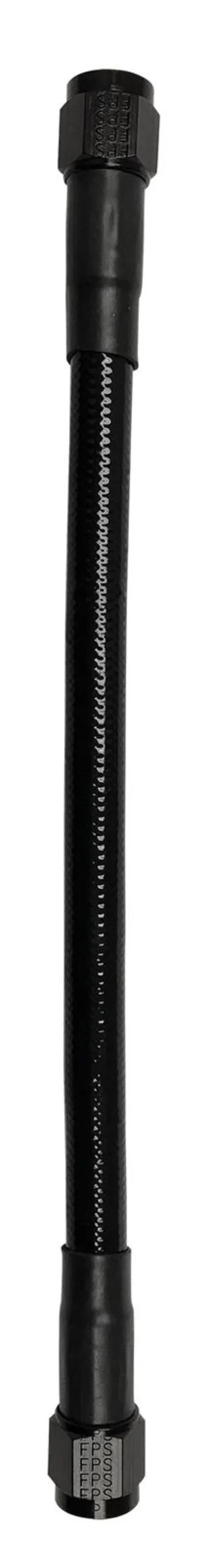 Fragola -6An Ext Black Ptfe Hose Assembly Straight X Straight 36In 1