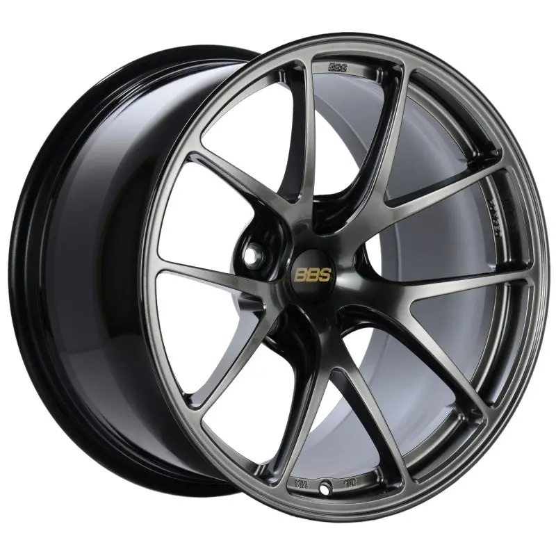 Bbs Ri-A Diamond Black Alloy Wheel – 18X8.5", 5X130Mm Bolt Pattern, 48Mm Offset, 71.6Mm Center Bore 1