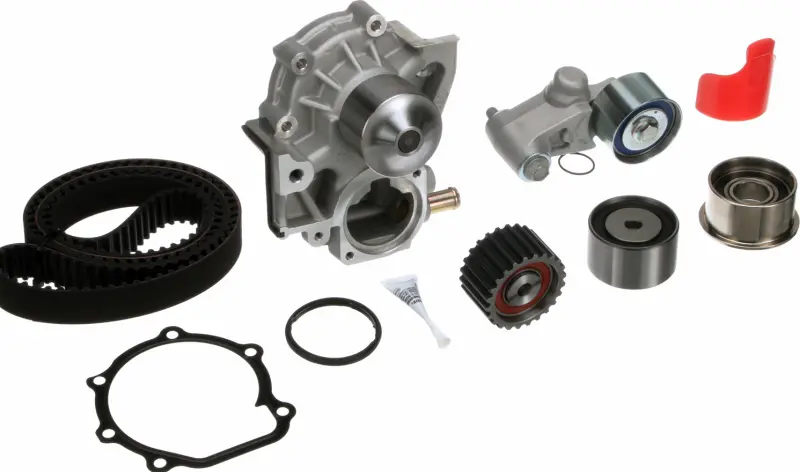 Gates Timing Belt Kit With Water Pump For 2010–2011 Subaru Outback 2.5L 4-Cylinder 1