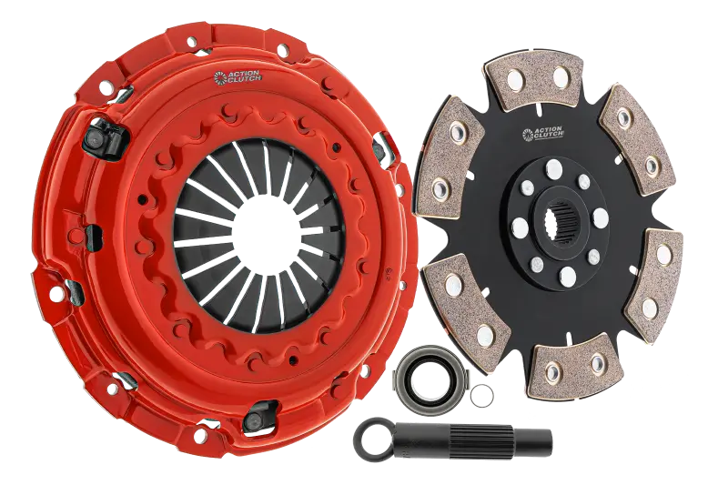Action Clutch Stage 4 Performance Clutch Kit For 2007–2012 Nissan Versa 1.8L Mr18De – Includes Slave Cylinder 1